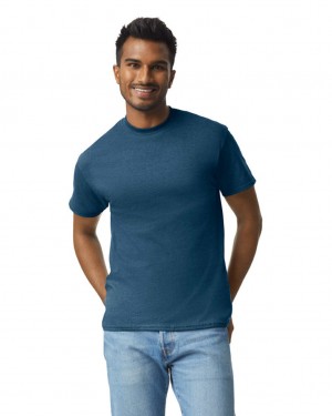 Men's Gildan 2000 T-Shirts Blue Dask | CIWT37094