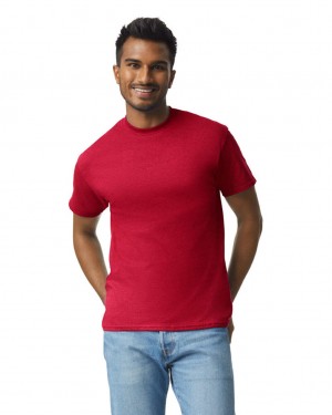 Men's Gildan 2000 T-Shirts Cherry Red | ZAFP30567