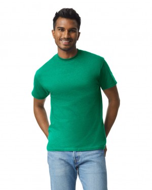 Men's Gildan 2000 T-Shirts Kelly Green | KLHI08961