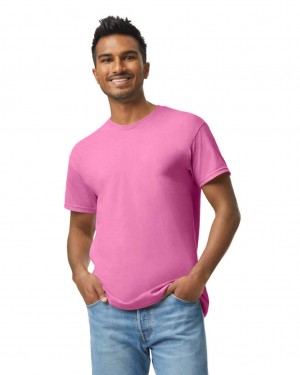 Men's Gildan 5000 T-Shirts Azalea | VHYM03269