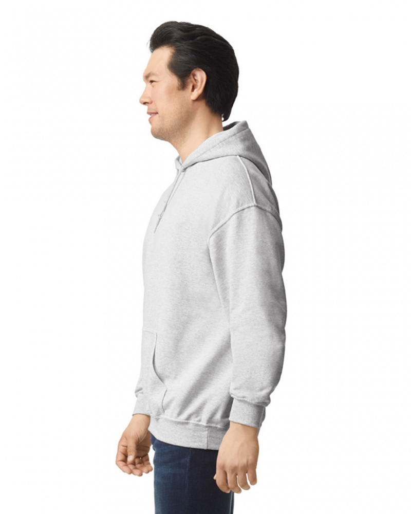 Men's Gildan 18500 Hoodie Ash | UCKJ63791