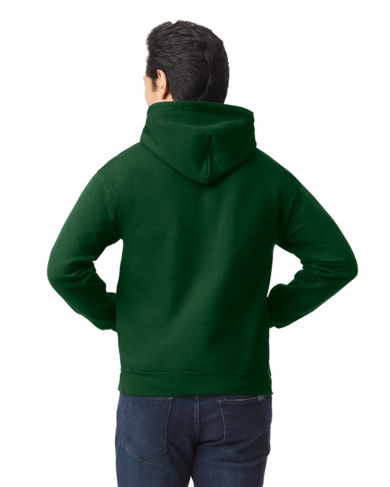 Men's Gildan 18500 Hoodie Forest Green | YECU79804