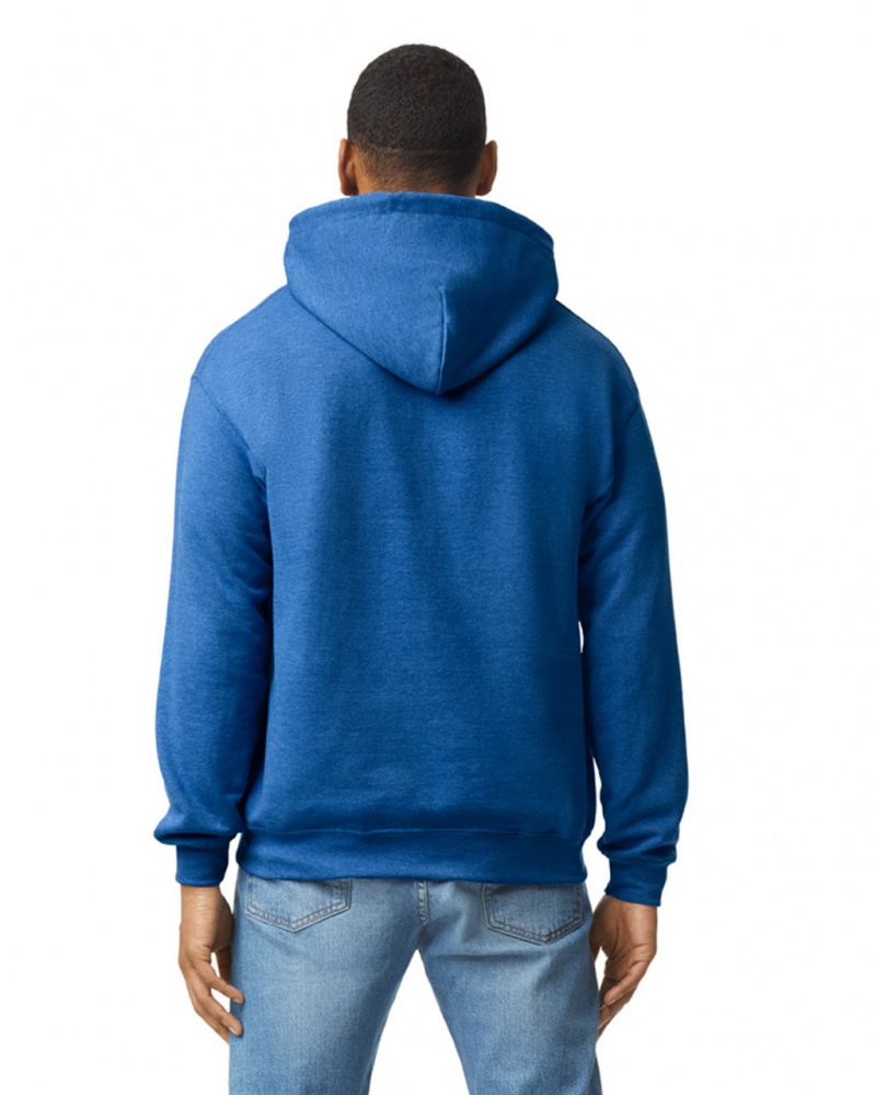 Men's Gildan 18500 Hoodie Heather Sport Royal | PJHA28760