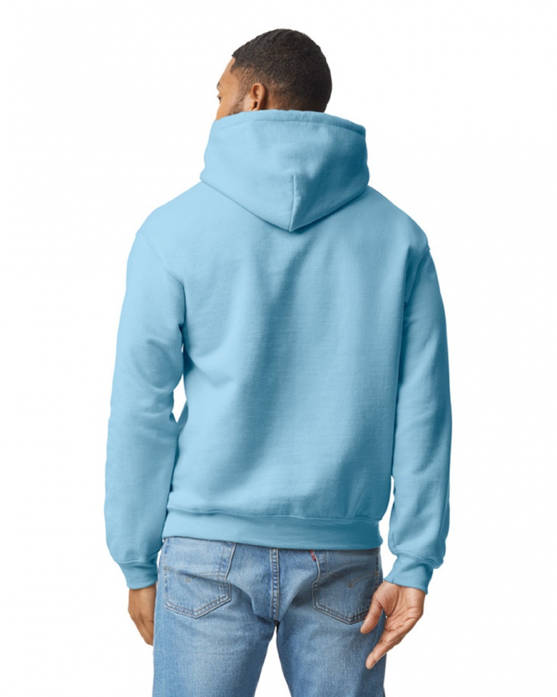 Men's Gildan 18500 Hoodie Light Blue | RAWI95348