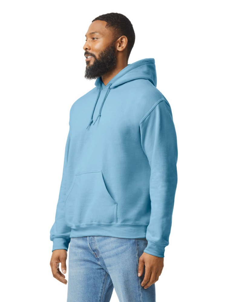 Men's Gildan 18500 Hoodie Light Blue | RAWI95348