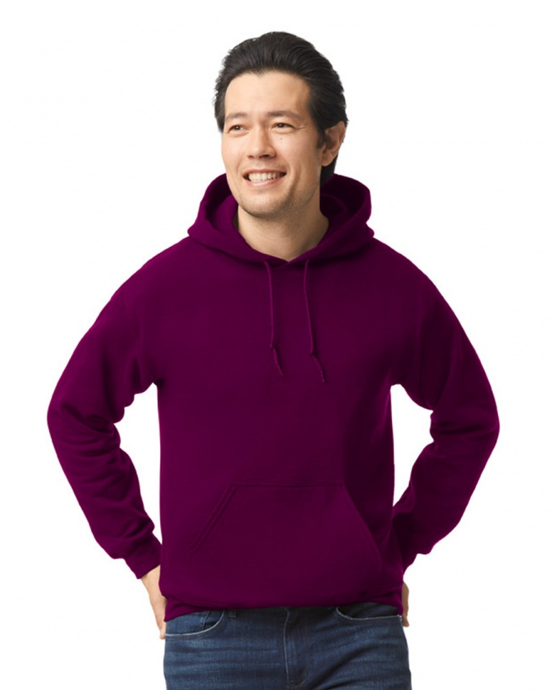 Men\'s Gildan 18500 Hoodie Maroon | VCPT15097