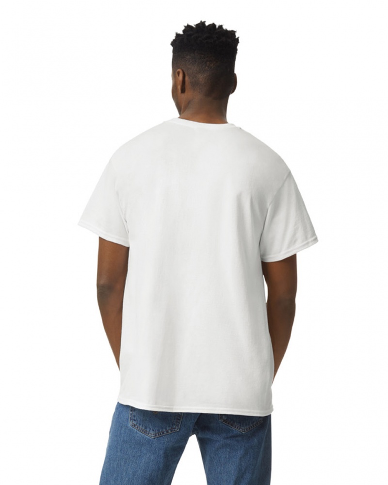 Men's Gildan 2000PFD Prepared for Dye T-Shirts White | NLQP89632