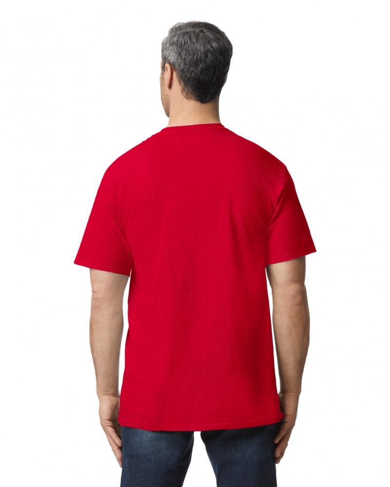 Men's Gildan 2000T Tall T-Shirts Red | VJGT39461