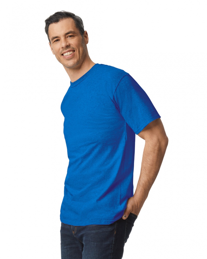 Men's Gildan 2000T Tall T-Shirts Royal | EZLR15369