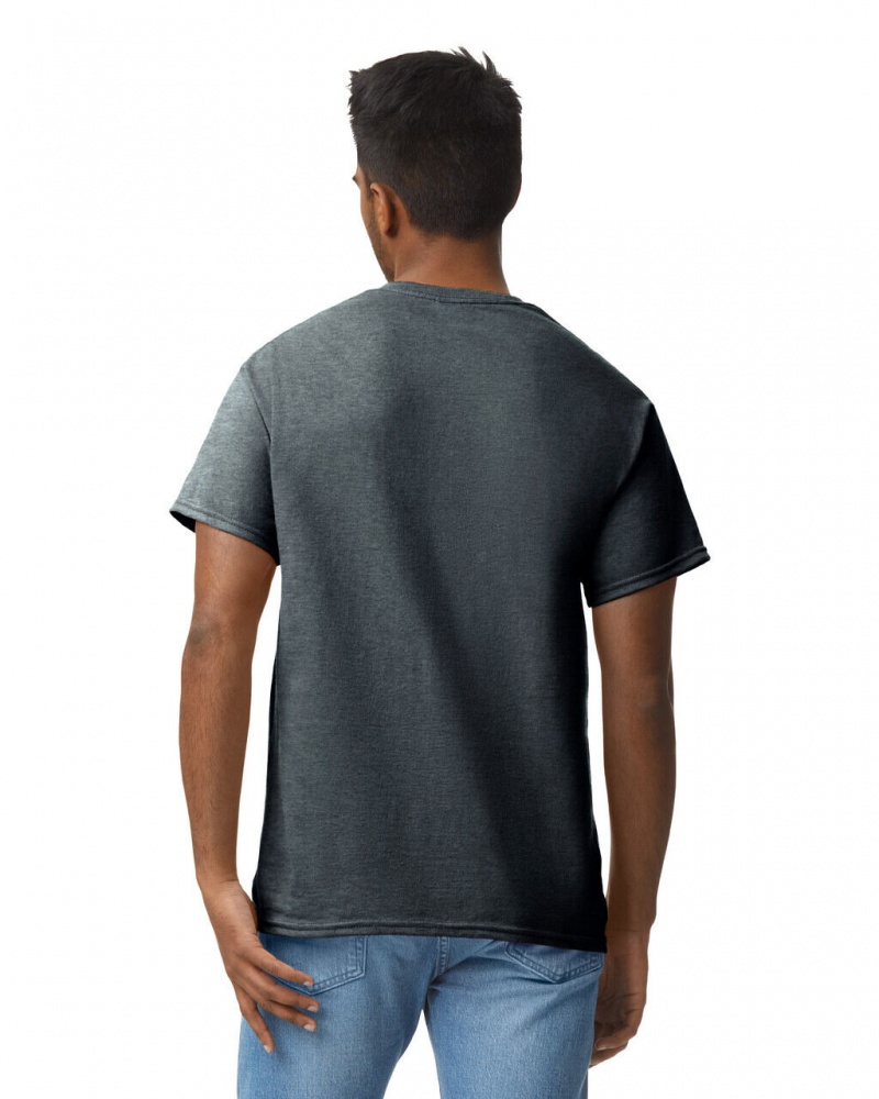 Men's Gildan 2000 T-Shirts Dark Heather | WDMP93480