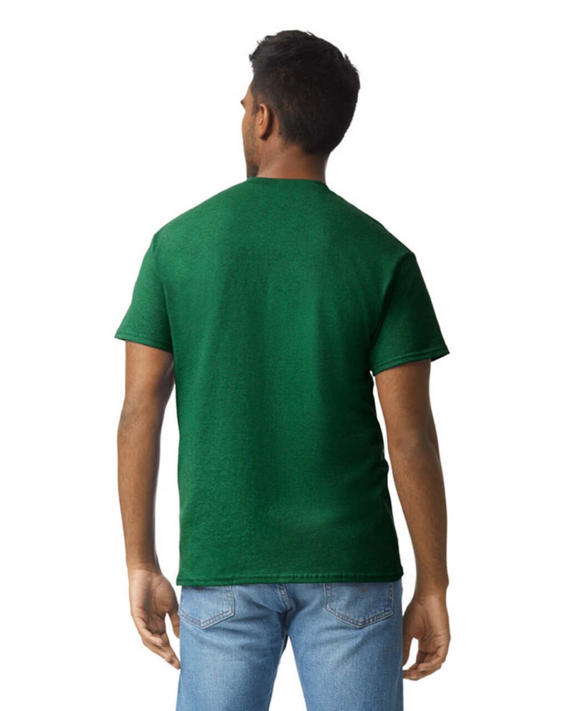 Men's Gildan 2000 T-Shirts Forest Green | URWM56087