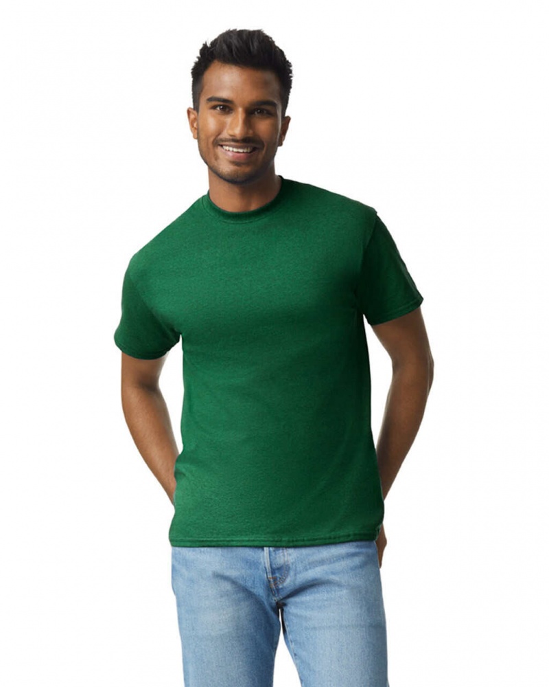 Men\'s Gildan 2000 T-Shirts Forest Green | URWM56087