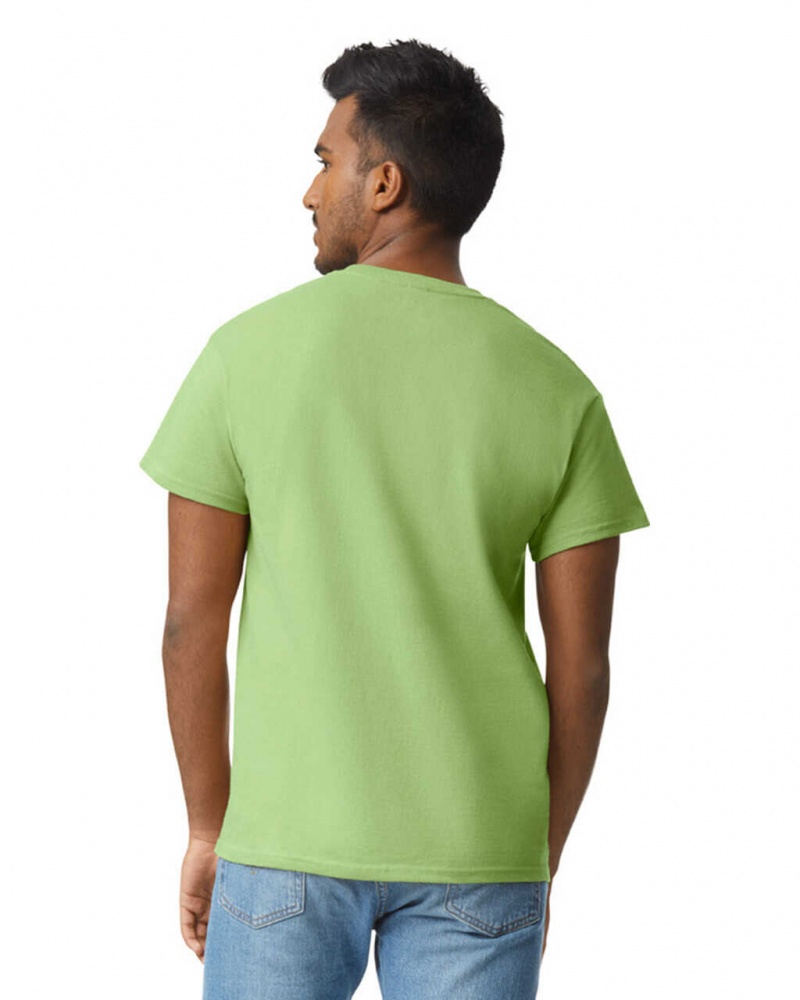 Men's Gildan 2000 T-Shirts Kiwi | KJXB39014