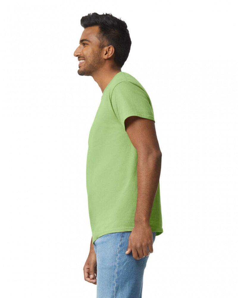 Men's Gildan 2000 T-Shirts Kiwi | KJXB39014