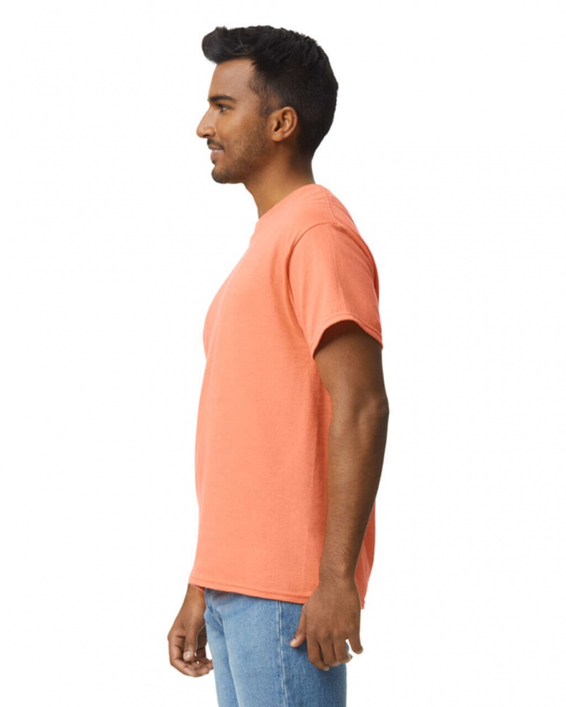 Men's Gildan 2000 T-Shirts Tangerine | HQRB83564