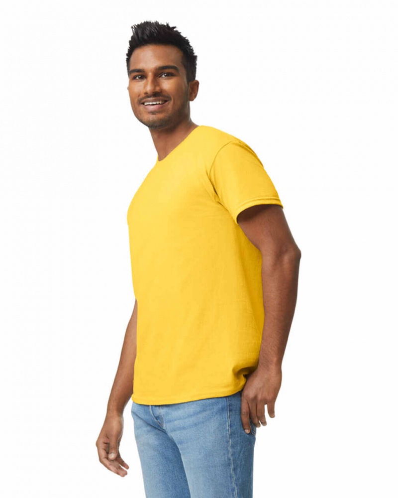 Men's Gildan 5000 T-Shirts Daisy | MXYS02687