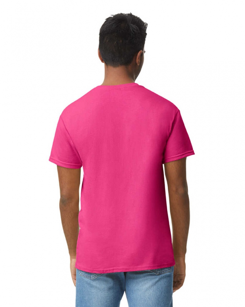 Men's Gildan 5000 T-Shirts Heliconia | NOFL46528