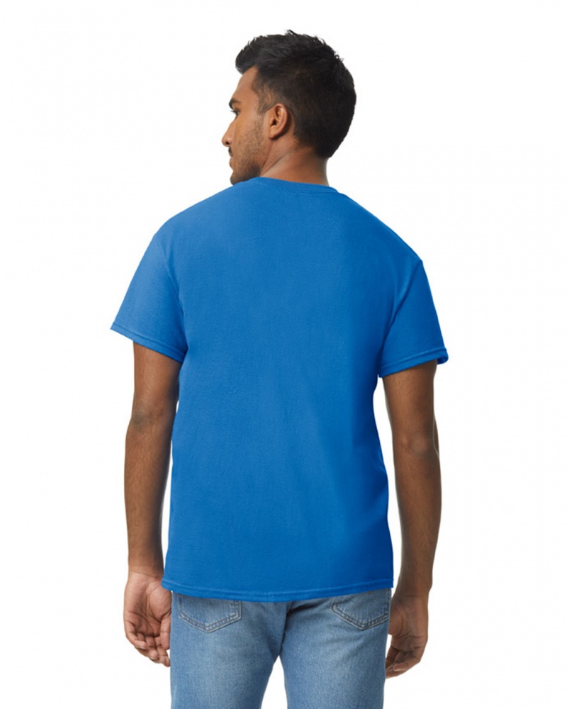 Men's Gildan 5000 T-Shirts Royal | ECDG36179