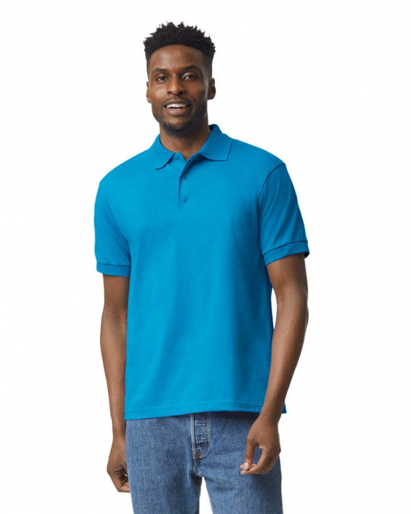 Men\'s Gildan 8800 Polo Sapphire | XUHQ98437