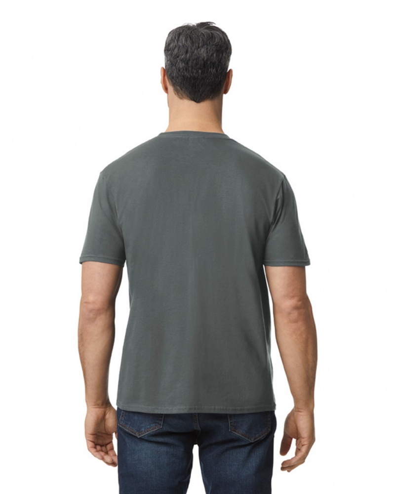 Men's Gildan 980 T-Shirts Storm Grey | FXBS34209