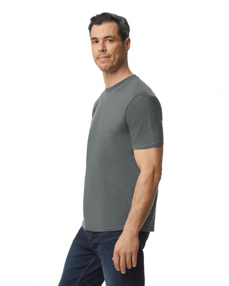 Men's Gildan 980 T-Shirts Storm Grey | FXBS34209