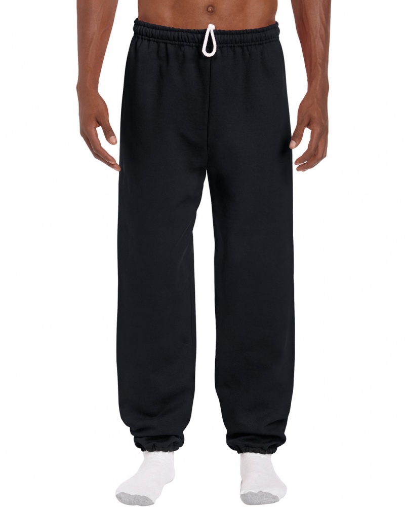 Women\'s Gildan 18200 Sweatpants Black | CMRY17240