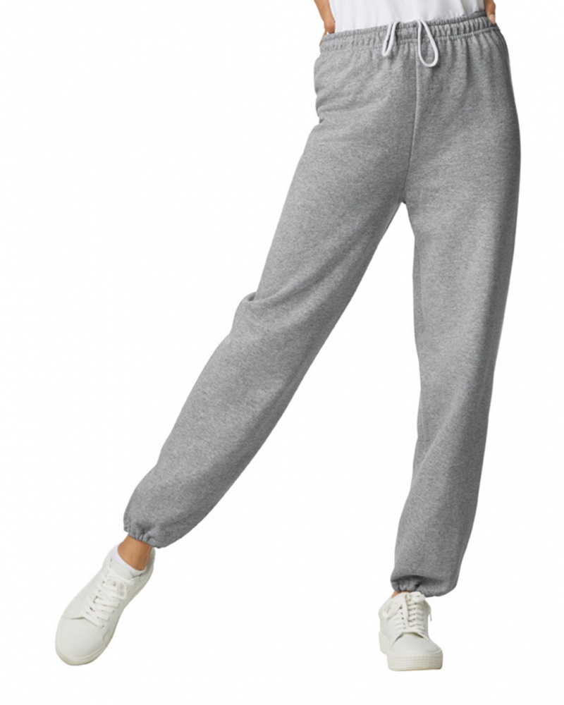 Women's Gildan 18200 Sweatpants Sport Grey | OXVN83267