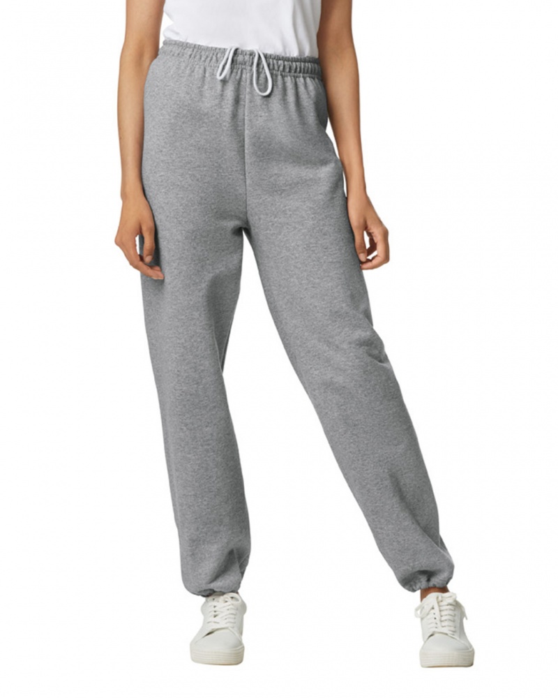 Women\'s Gildan 18200 Sweatpants Sport Grey | OXVN83267