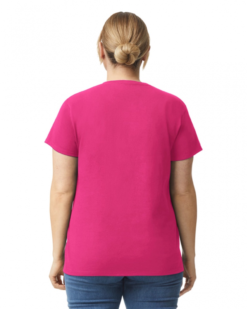 Women's Gildan 2000L T-Shirts Heliconia | FBYR69057