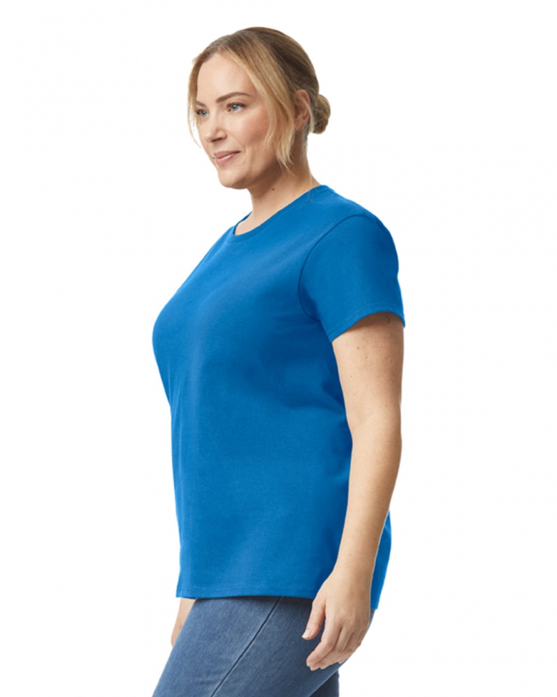 Women's Gildan 2000L T-Shirts Royal | ZAJI36102