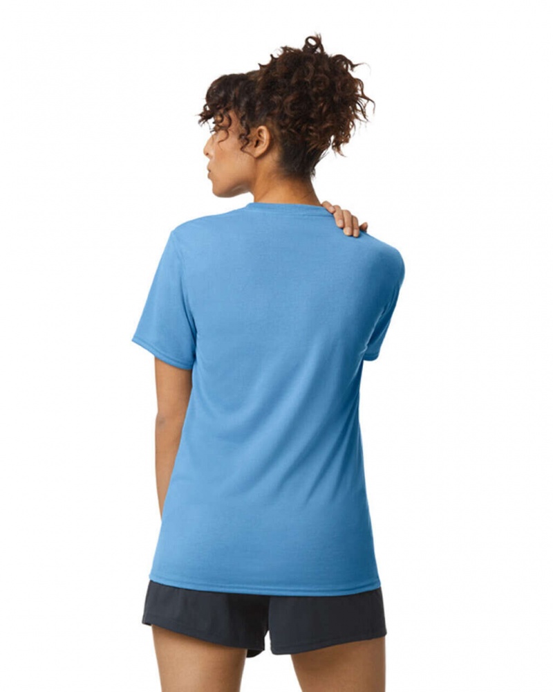 Women's Gildan 42000 T-Shirts Carolina Blue | PMZR28671