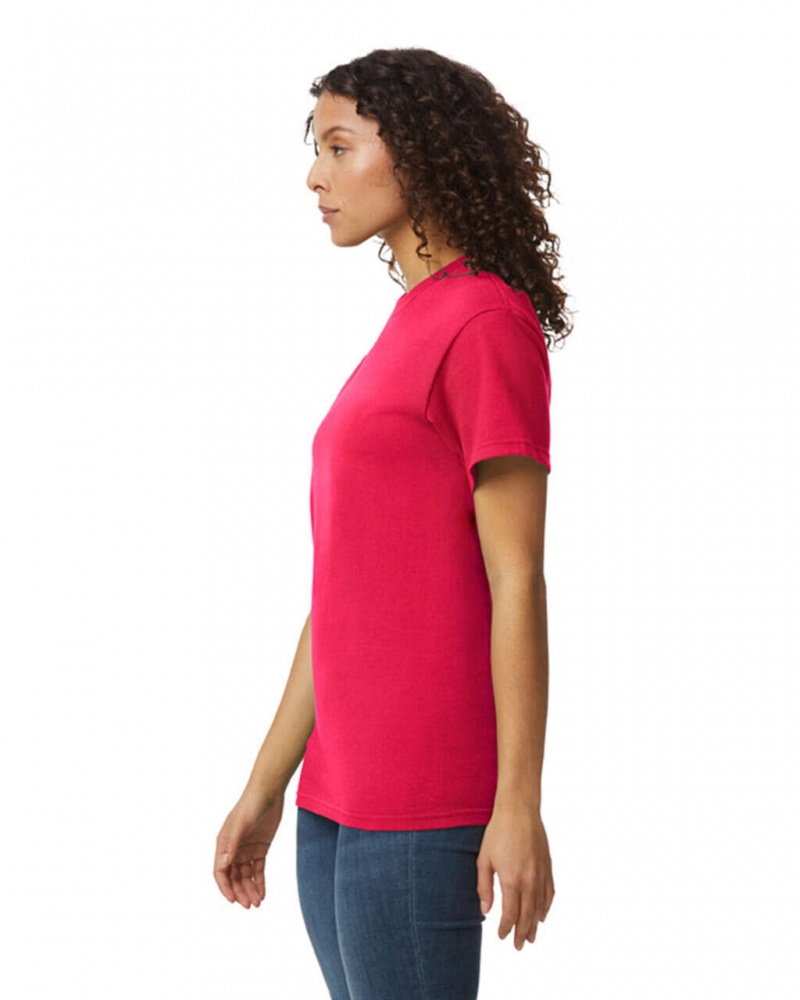 Women's Gildan H000 T-Shirts Sport Scarlet Red | SKMR82540